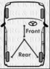 BORG & BECK BKB1010 Cable, parking brake